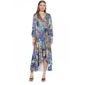 "Alexia Admor"  - Tala Wrap Maxi Dress (Size S/4) like new!!!